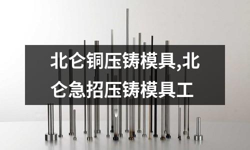 北侖銅壓鑄模具,北侖急招壓鑄模具工