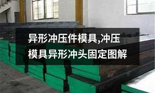 異形沖壓件模具,沖壓模具異形沖頭固定圖解