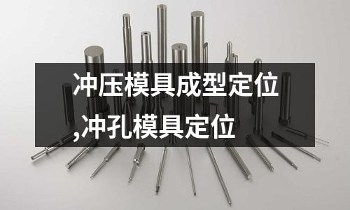 沖壓模具成型定位,沖孔模具定位