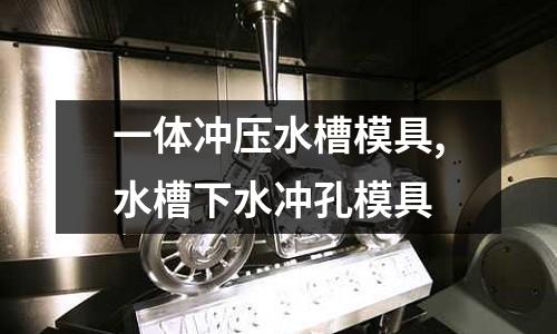 一體沖壓水槽模具,水槽下水沖孔模具