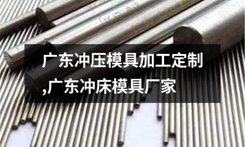 廣東沖壓模具加工定制,廣東沖床模具廠家