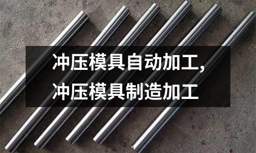 沖壓模具自動(dòng)加工,沖壓模具制造加工