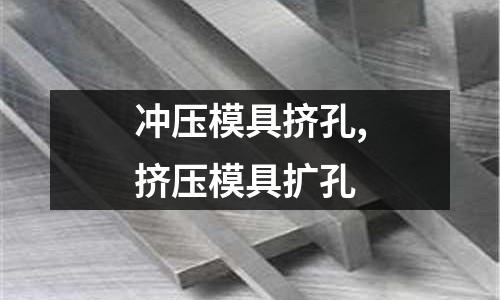 沖壓模具擠孔,擠壓模具擴孔