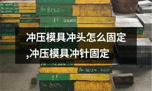 沖壓模具沖頭怎么固定,沖壓模具沖針固定