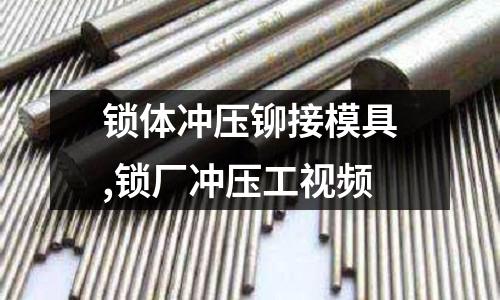 鎖體沖壓鉚接模具,鎖廠沖壓工視頻