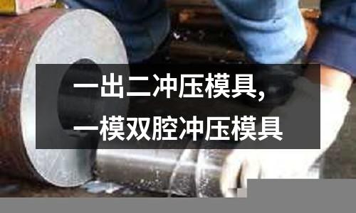 一出二沖壓模具,一模雙腔沖壓模具