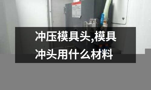 沖壓模具頭,模具沖頭用什么材料