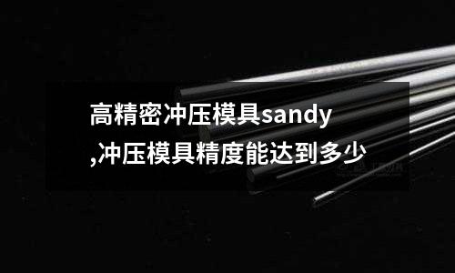 高精密沖壓模具sandy,沖壓模具精度能達到多少