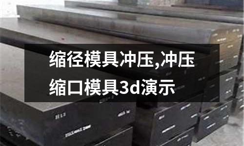 縮徑模具沖壓,沖壓縮口模具3d演示