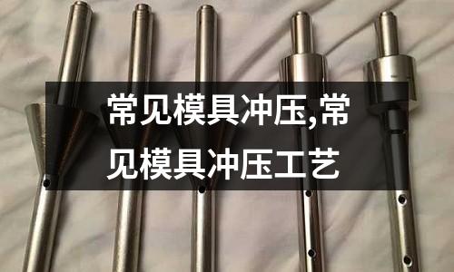 常見(jiàn)模具沖壓,常見(jiàn)模具沖壓工藝