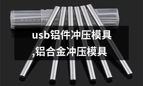 usb鋁件沖壓模具,鋁合金沖壓模具