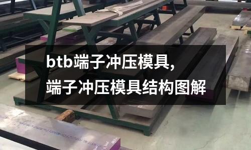 btb端子沖壓模具,端子沖壓模具結(jié)構(gòu)圖解