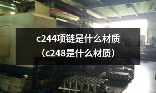 c244項(xiàng)鏈?zhǔn)鞘裁床馁|(zhì)（c248是什么材質(zhì)）