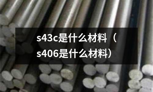 s43c是什么材料（s406是什么材料）