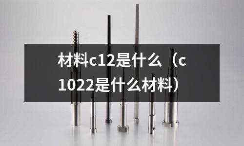 材料c12是什么（c1022是什么材料）