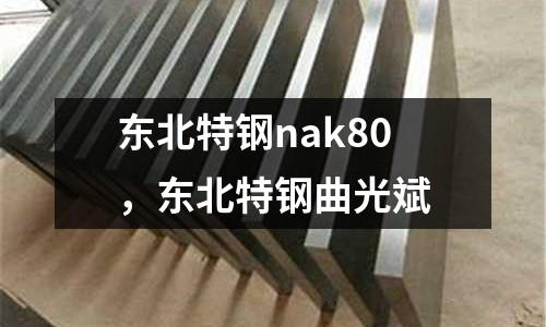 東北特鋼nak80，東北特鋼曲光斌