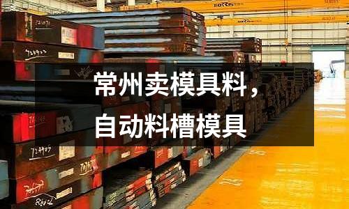 常州賣模具料，自動(dòng)料槽模具