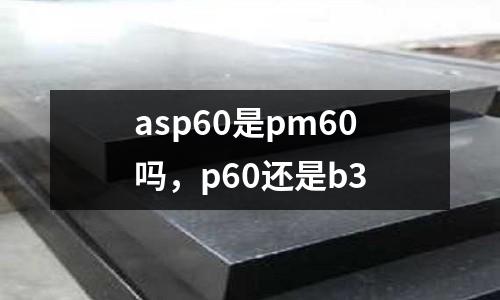 asp60是pm60嗎，p60還是b3